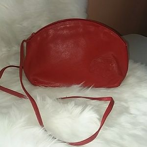 Carlos falchi suede bag